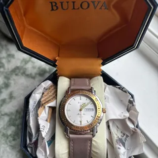 Bulova Marine Star 38mm Stainless steel White