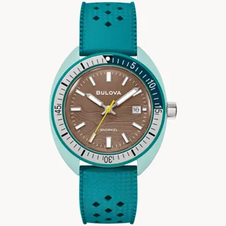 Bulova Snorkel 98B446 41mm Ceramic brown