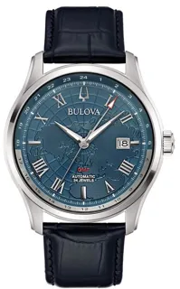 Bulova Wilton 96B385 43mm Stainless steel Blue