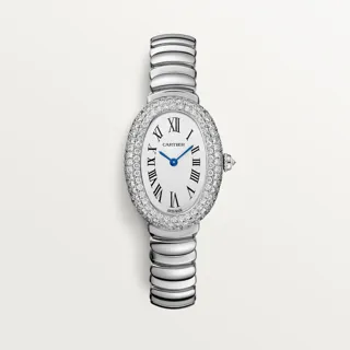 Cartier Baignoire WJBA0020 31.4mm White gold Silver