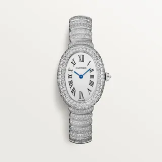 Cartier Baignoire WJBA0021 White gold Silver