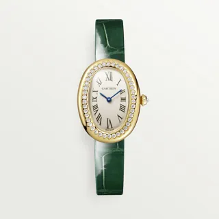 Cartier Baignoire WJBA0038 31.4mm Yellow gold Silver