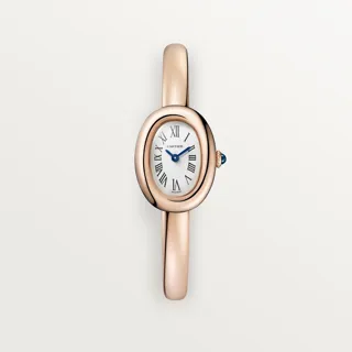 Cartier Baignoire WGBA0051 24.5mm Rose gold Silver