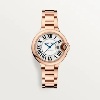 Cartier Ballon Bleu de Cartier WGBB0042 Rose gold Silver