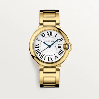 Cartier Ballon Bleu de Cartier wgbb0046 36mm Yellow gold Silver