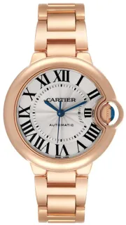 Cartier Ballon Bleu de Cartier Rose gold Silver