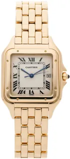 Cartier Panthère W25014B9 27.53mm Yellow gold Silver