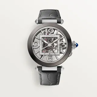 Cartier Pasha de Cartier WHPA0017 41mm Stainless steel Dark Grey