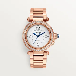 Cartier Pasha de Cartier WJPA0013 35mm Rose gold Silver