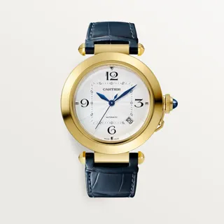 Cartier Pasha WGPA0007 Yellow gold Silver