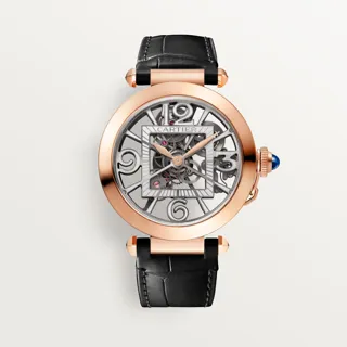 Cartier Pasha WHPA0018 41mm Rose gold Dark Grey