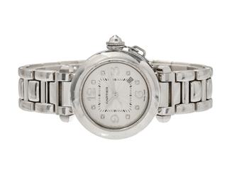 Cartier Pasha WJ1111M9 32mm 18k white gold