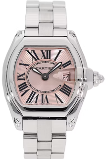 Cartier Roadster 2675 31mm Stainless steel Pink