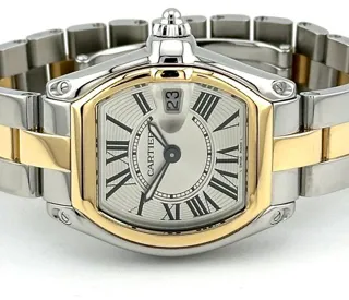 Cartier Roadster 2675 31mm Yellow gold and Stainless steel Silver