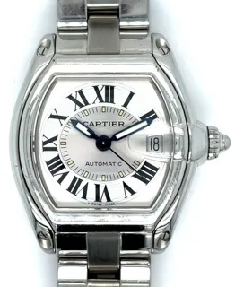 Cartier Roadster W62000V3 38mm Stainless steel Silver