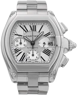 Cartier Roadster W62019X6 Stainless steel Silver