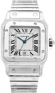 Cartier Santos de Cartier W20060D6 Stainless steel White