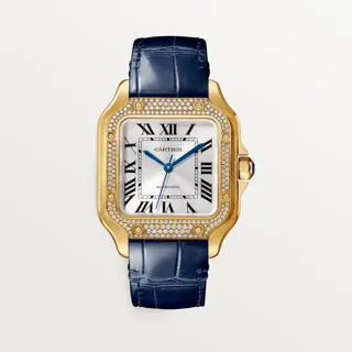 Cartier Santos de Cartier WJSA0013 Yellow gold sunray