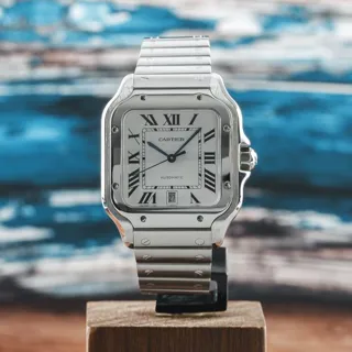 Cartier Santos de Cartier WSSA0018 40mm Stainless steel Silver