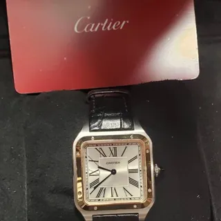 Cartier Santos Dumont W2SA0011 31.5mm Stainless steel Silver