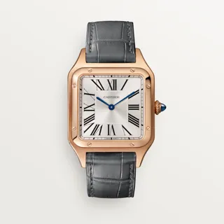 Cartier Santos Dumont WGSA0021 Rose gold Silver