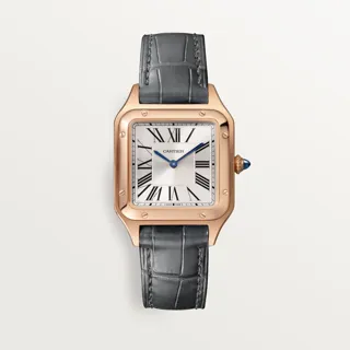 Cartier Santos Dumont WGSA0022 Rose gold Silver