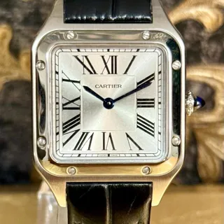 Cartier Santos Dumont WSSA0023 38mm Stainless steel Silver