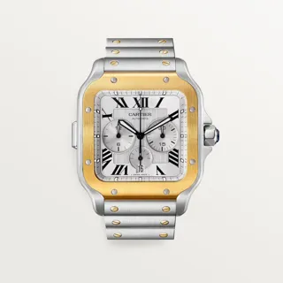 Cartier Santos W2SA0008 51.3mm Stainless steel Silver