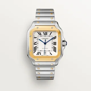 Cartier Santos W2SA0009 47.5mm Stainless steel Silver