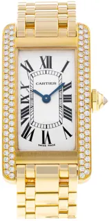 Cartier Tank Américaine WB7012K2 Yellow gold White