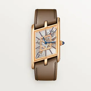 Cartier Tank Asymétrique WHSA0019 Rose gold Blue