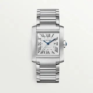 Cartier Tank Française WSTA0067 Stainless steel Silver