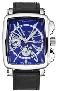 DeLaCour Via Larga WAST1026-BLU 38mm Stainless steel Blue