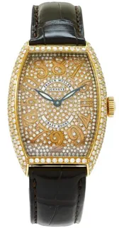 Franck Muller Crazy Hours 5850 CH 32mm Rose gold