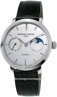 Frédérique Constant Manufacture FC-702S3S6 39mm brushed/polished steel Silver