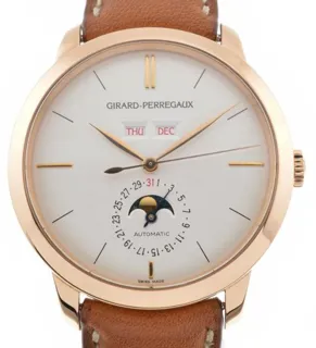 Girard-Perregaux 1966 49535-52-151-BKGA 40mm Rose gold White