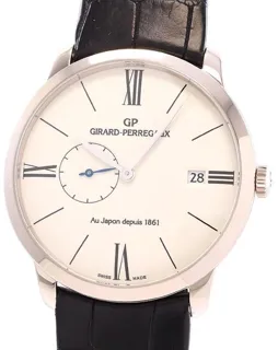 Girard-Perregaux 1966 49526-53-1207 SBK6A White gold Silver