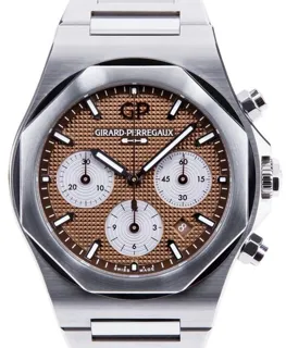 Girard-Perregaux Laureato 81020-11-3309-1GM 42mm Stainless steel Brown