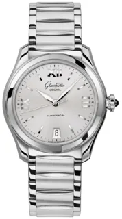 Glashütte Lady Serenade 1-39-22-02-02-34 36mm Stainless steel Silver