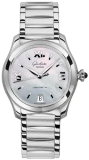 Glashütte Lady Serenade 1-39-22-08-02-34 36mm Stainless steel Silver