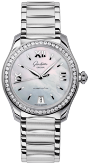 Glashütte Lady Serenade 1-39-22-08-22-34 36mm Stainless steel Silver