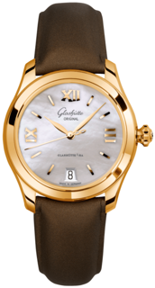 Glashütte Lady Serenade 1-39-22-09-01-04 36mm Rose gold Silver