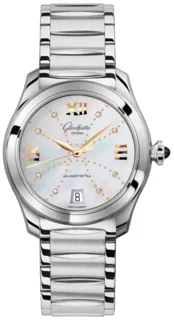 Glashütte Lady Serenade 1-39-22-12-02-34 36mm Stainless steel White