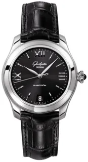 Glashütte Lady Serenade 1-39-22-20-02-04 36mm Stainless steel Black