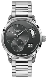 Glashütte PanoMaticLunar 1-90-02-43-32-71 40mm Stainless steel Black