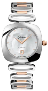 Glashütte Pavonina 1-03-01-26-06-14 31mm Bicolor White