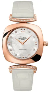 Glashütte Pavonina 1-03-02-04-05-30 31mm Red gold White