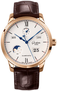 Glashütte Senator 1-36-02-02-05-61 Rose gold Silver