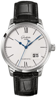 Glashütte Senator Excellence Panorama Date 1-36-03-01-02-61 40mm Stainless steel White