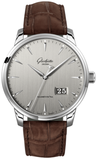 Glashütte Senator Excellence Panorama Date 1-36-03-03-02-31 Stainless steel Gray